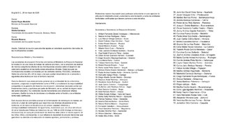 70 secretarios y secretarias de