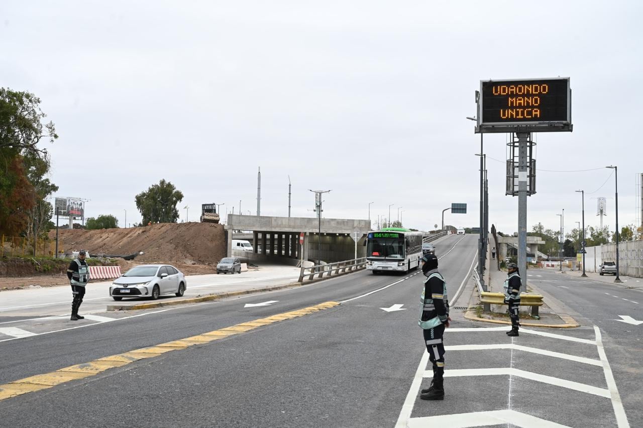 La Ciudad habilitó el nuevo ramal del Puente Labruna