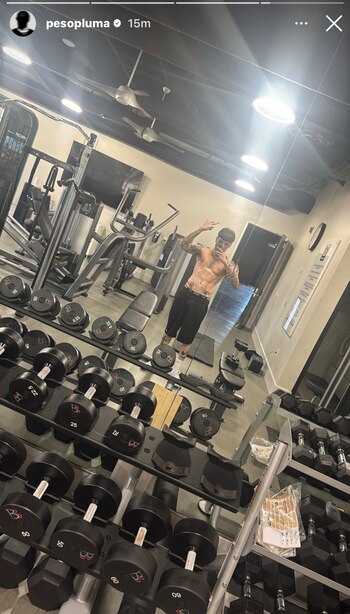 Peso Pluma subió una fotografía