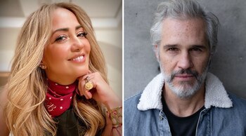 Andrea Legarreta y Juan Pablo