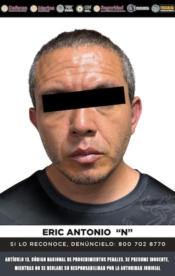Eric "N" fue detenido en