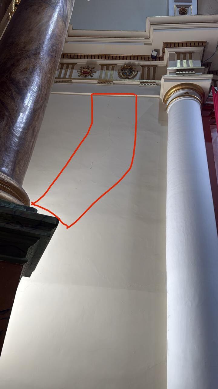 Las autoridades reportan daños estructurales en templos de Boyacá tras el fuerte sismo, pero sin víctimas - crédito redes sociales