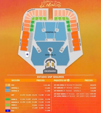 La preventa de boletos exclusiva para tarjetahabientes Mastercard comienza el 29 de abril, mientras que la venta general arranca el 30 de abril