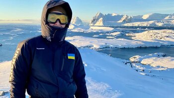 A Ukrainian scientist was stranded