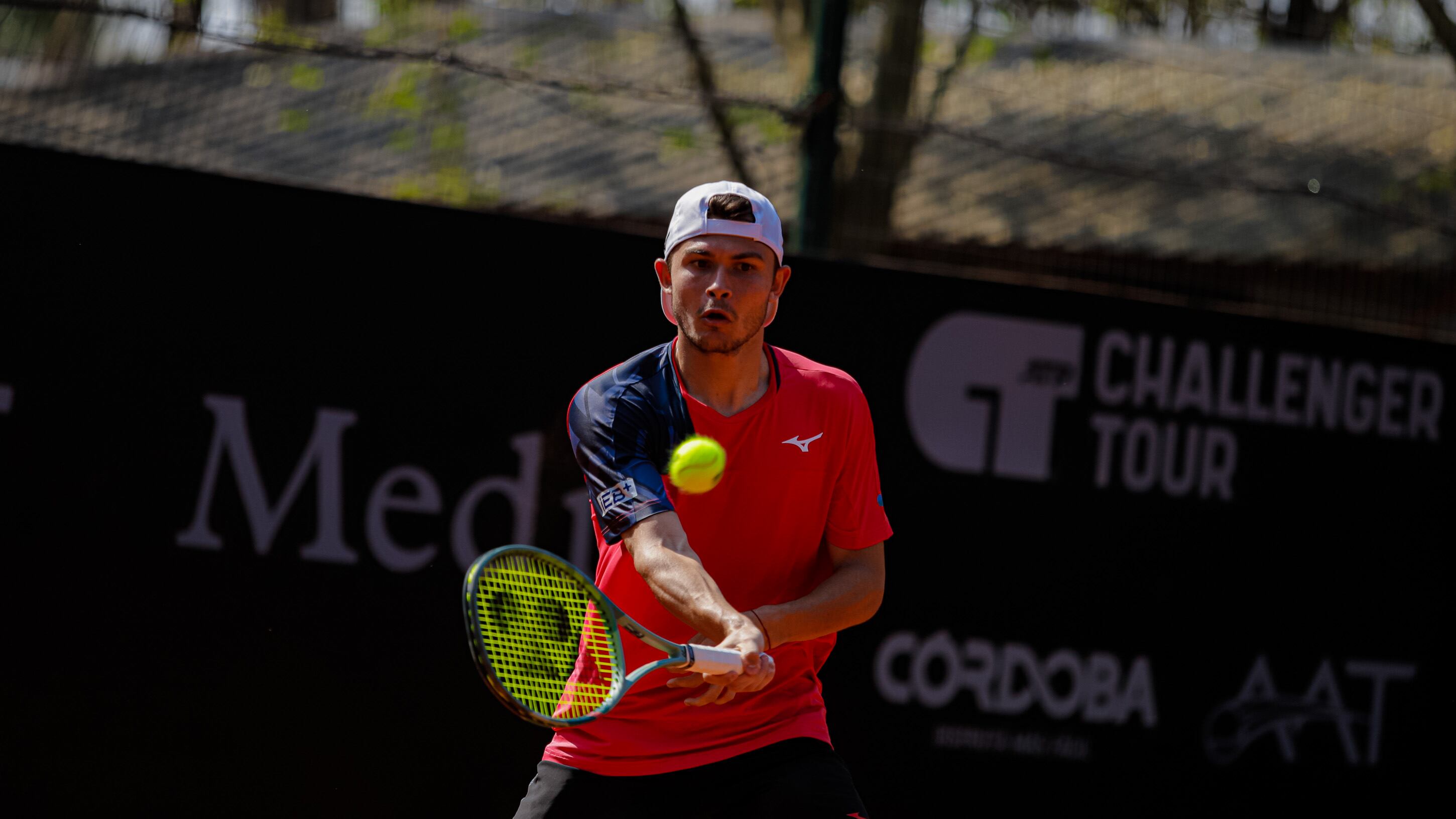Alex Barrena es uno de los cuatro argentinos que siguen en carrera en el AAT Challenger Santander edición Villa María (Foto: Omar Rasjido / Prensa AAT)