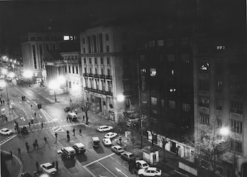 Las calles de Madrid, España,