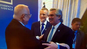 El mandatario argentino Alberto Fernández