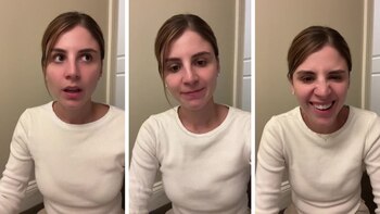 La chica relató cómo vivió