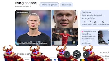 Busca ya en Google Erling Haaland y conoce el homenaje animado al jugador de Noruega