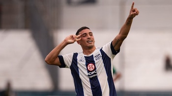 Marcos Portillo fue detectado por el departamento de scouting de Talleres. - Crédito: Difusión