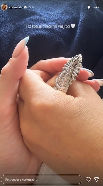 Sabrina Cortez compartió los últimos momentos de vida de su mamá junto a ella (Instagram)