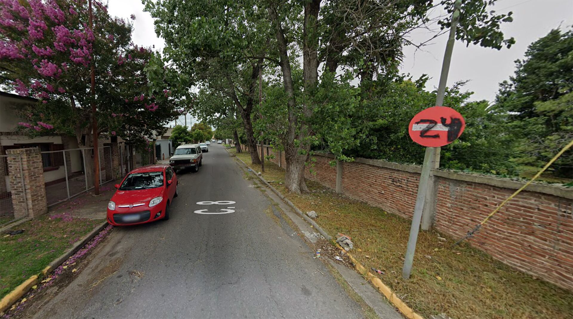 Ocurrió en una propiedad ubicada sobre la calle 8