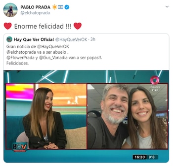 El mensaje del Chato Prada