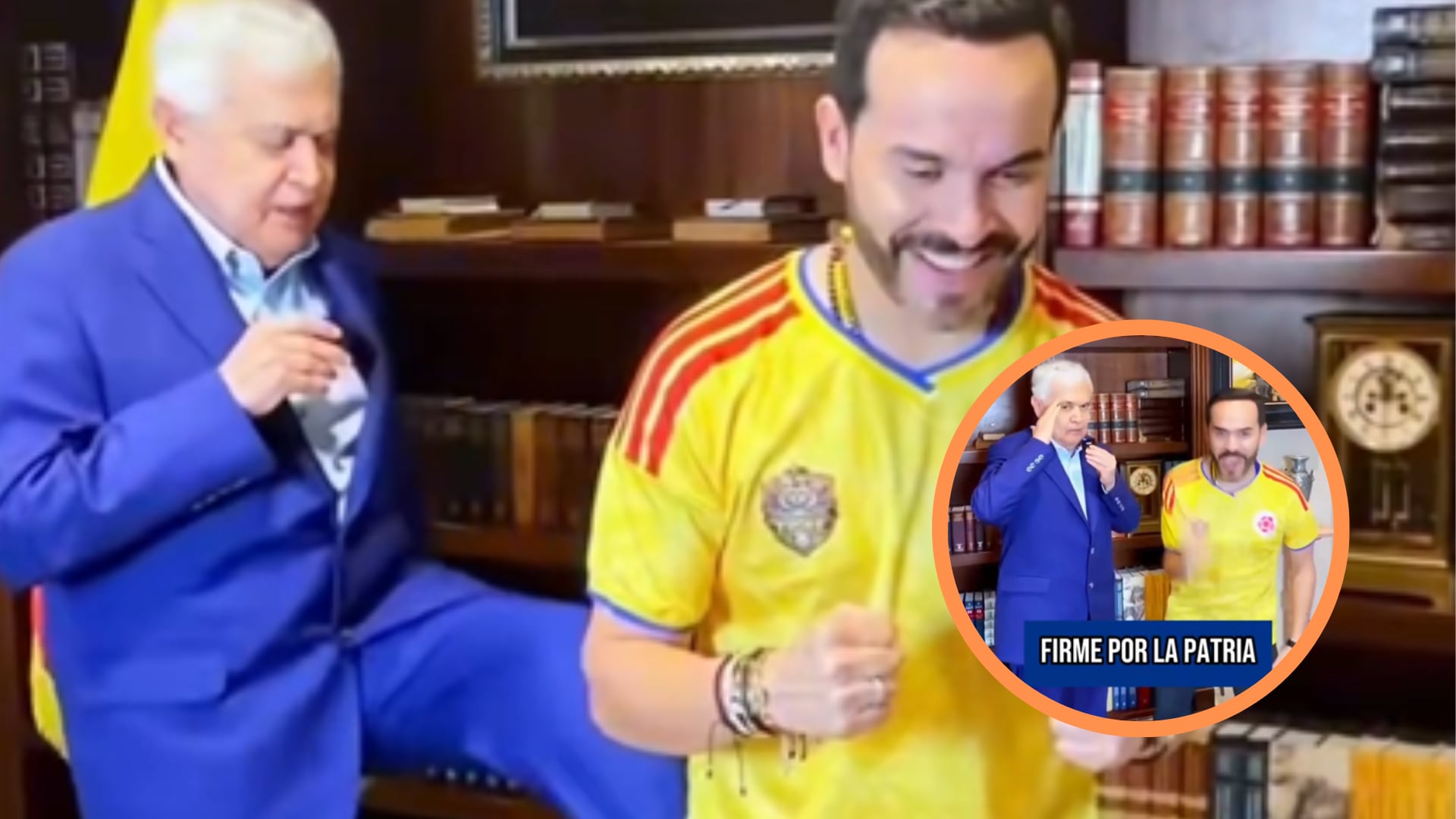 Jorge Barón reaparece en la campaña de Abelardo de la Espriella con su sello de buena suerte