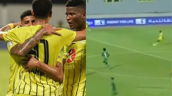 Wilder Cartagena dio una asistencia