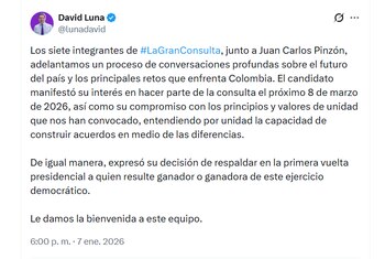 David Luna fue el encargado