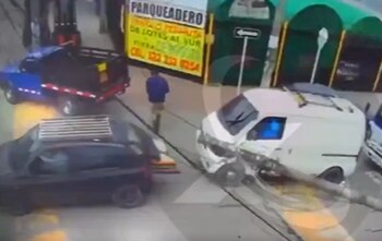 El sujeto huyó del lugar