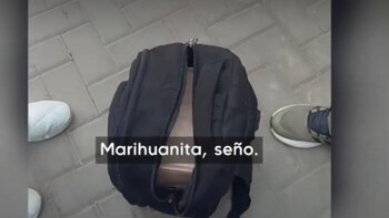 Sujeto intenta evadir su detención