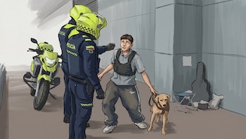 Policía de Bogotá aseguró que el presunto uso excesivo de la fuerza contra un músico fue para controlar su “actitud agresiva”