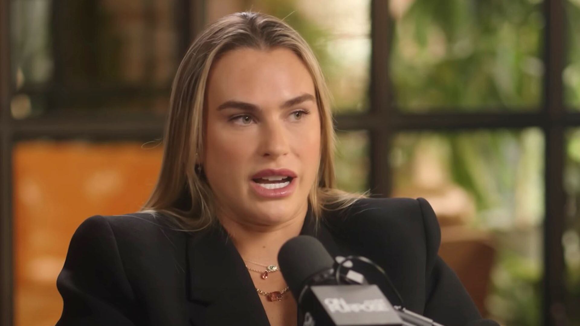 La pérdida de su padre impulsó a Sabalenka a transformar el dolor en motivación para su carrera (Captura de video)