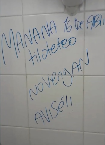 Hubo amenazas en varios centros educativos de Uruguay (Captura Telenoche/Canal 4)