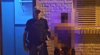 El acusado fue trasladado a la dependencia policial (Gentileza: Diario Chaco)