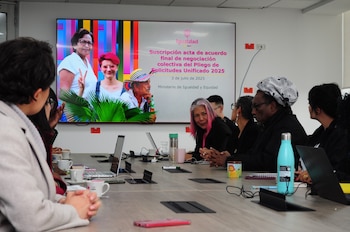 El conflicto laboral se intensifica por presuntas irregularidades en la liquidación y el riesgo de finalización de decenas de contratos en el Ministerio de la Igualdad - crédito Ministerio de la Igualdad