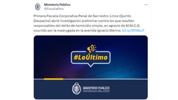 Fiscalía de la Nación abrió