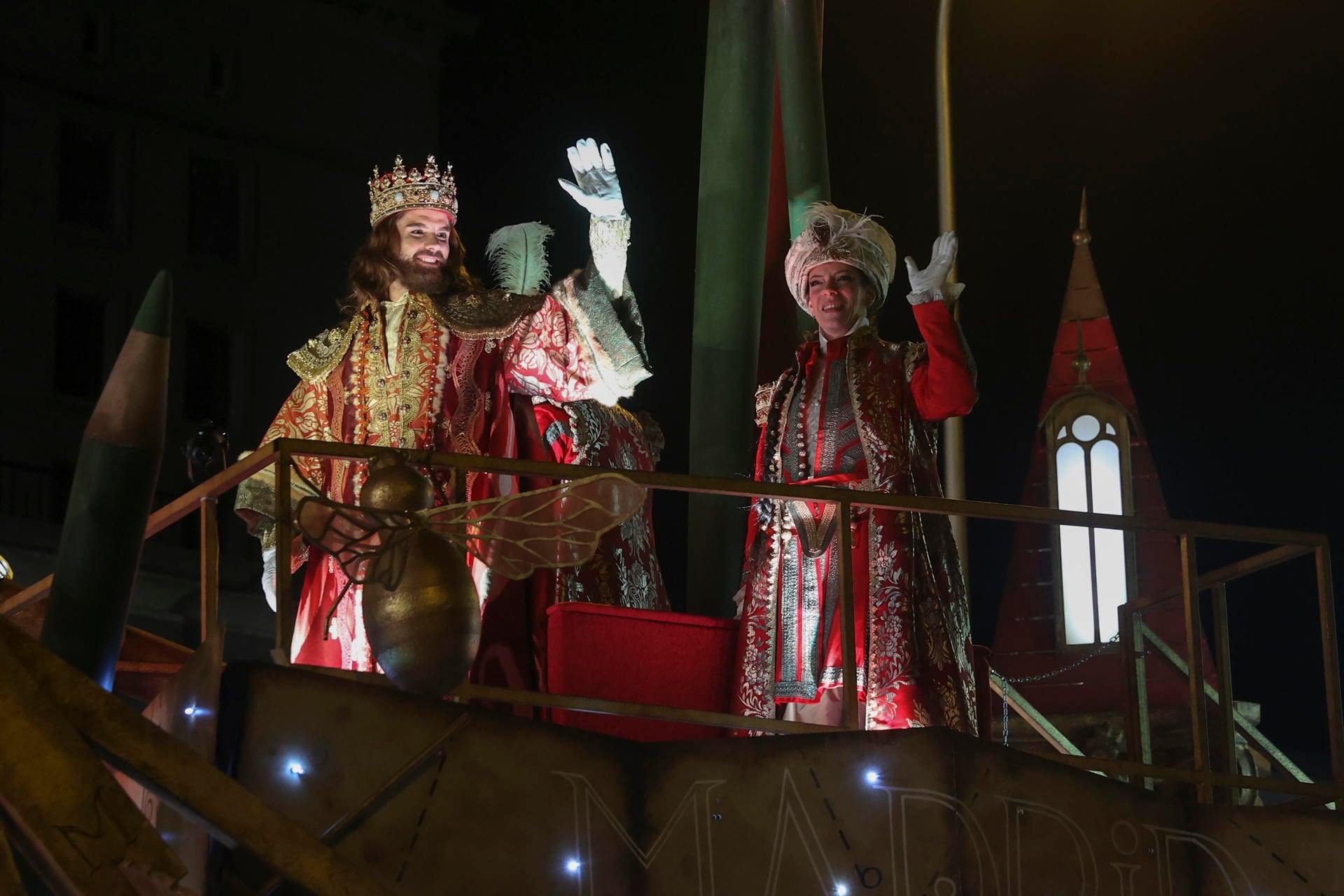 Cabalgata de los Reyes Magos en Madrid