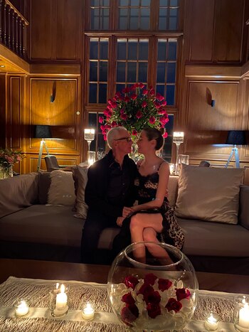 Elina y Eduardo Costantini se