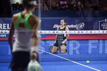 Las jugadoras Ariana Sánchez y