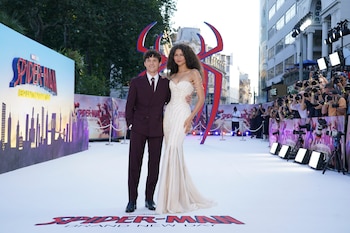 Tom Holland y Zendaya realizaron recientemente una boda con su familia cercana. (AP)