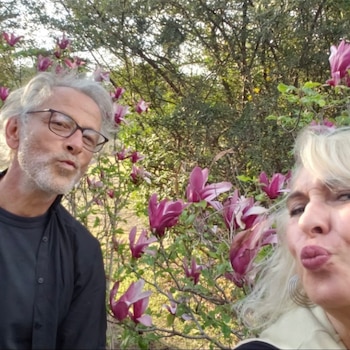 Georgina Barbarossa y Marcelo Trepat