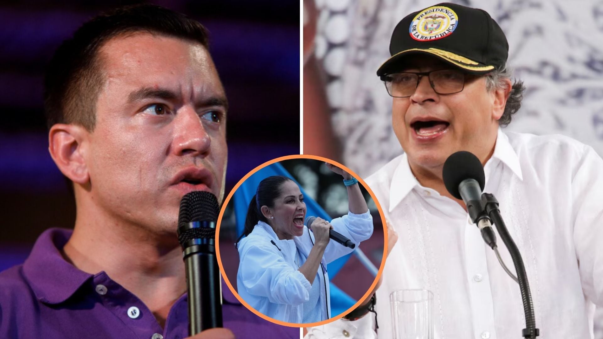 El presidente de Ecuador Daniel Noboa acusó a Gustavo Petro de tener vínculos con el narcotráfico, tras la captura de la excandidata Luisa González: “Por eso se enloquece”