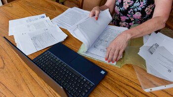 Con los registros que fue