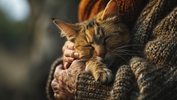 Los gatos pueden desarrollar una