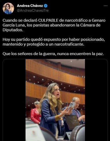 La morenista pidió justicia por