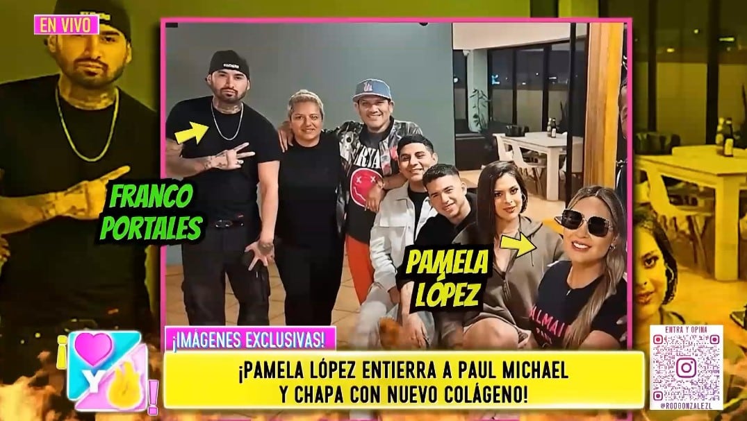 Pamela López y Franco Portales: captan discusión durante su cita y luego terminan a los besos. Captura: Amor y fuego.