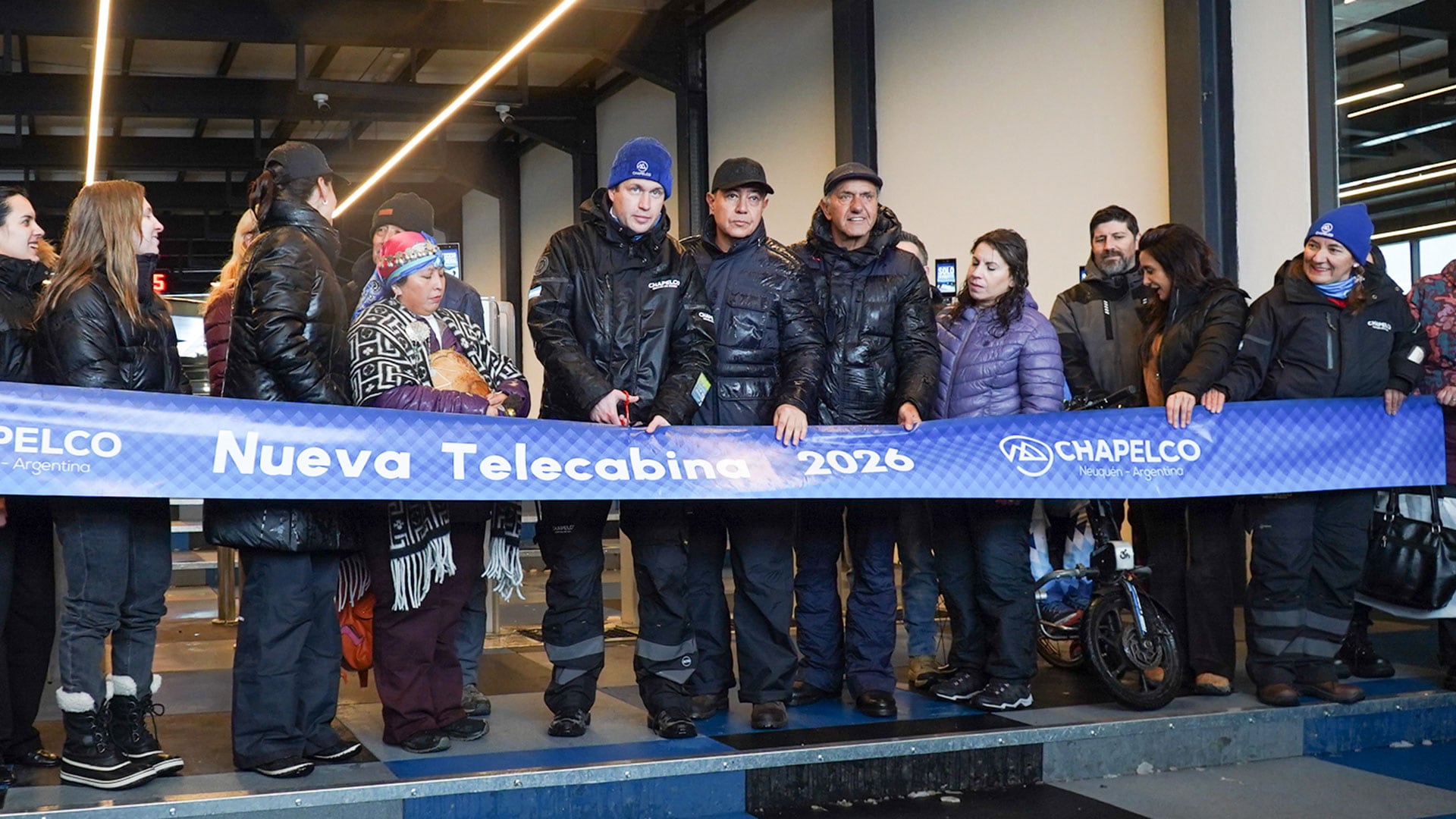 Inauguraron una nueva telecabina en Cerro Chapelco