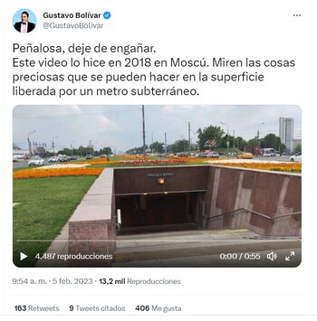 Gustavo Bolívar le responde a