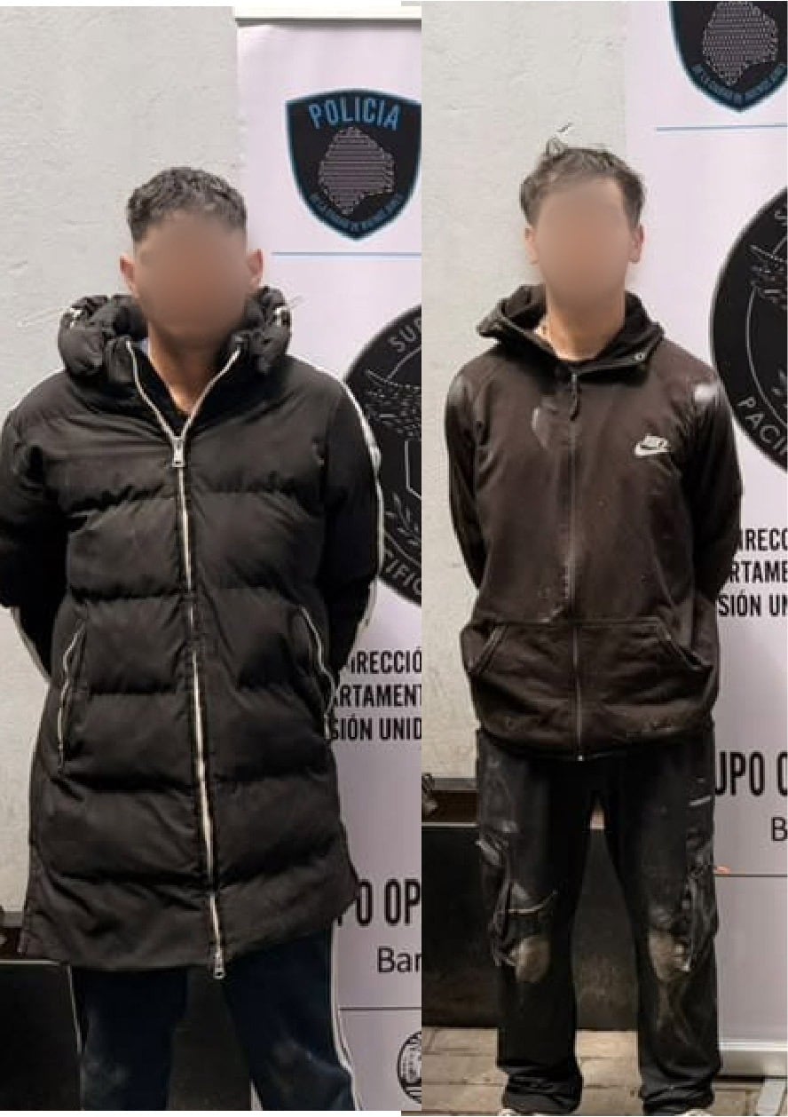 Los dos detenidos