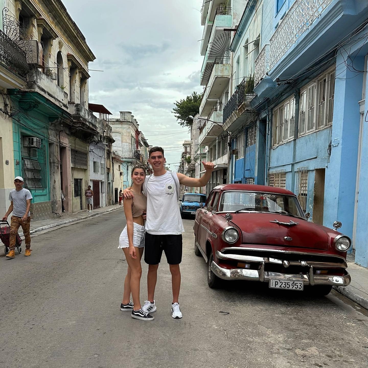 Las vacaciones del 2023 de la pareja en Cuba meses después de firmar con Alavés de España