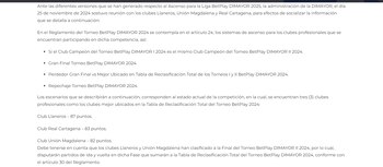 A través del siguiente comunicado