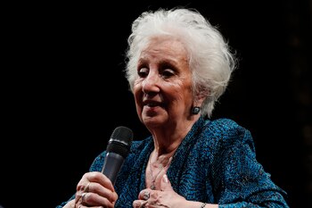 La presidenta de las Abuelas