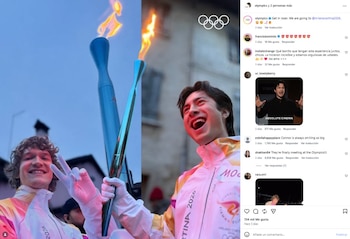 La antorcha olímpica recorre las