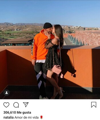 Su separación también fue evidente