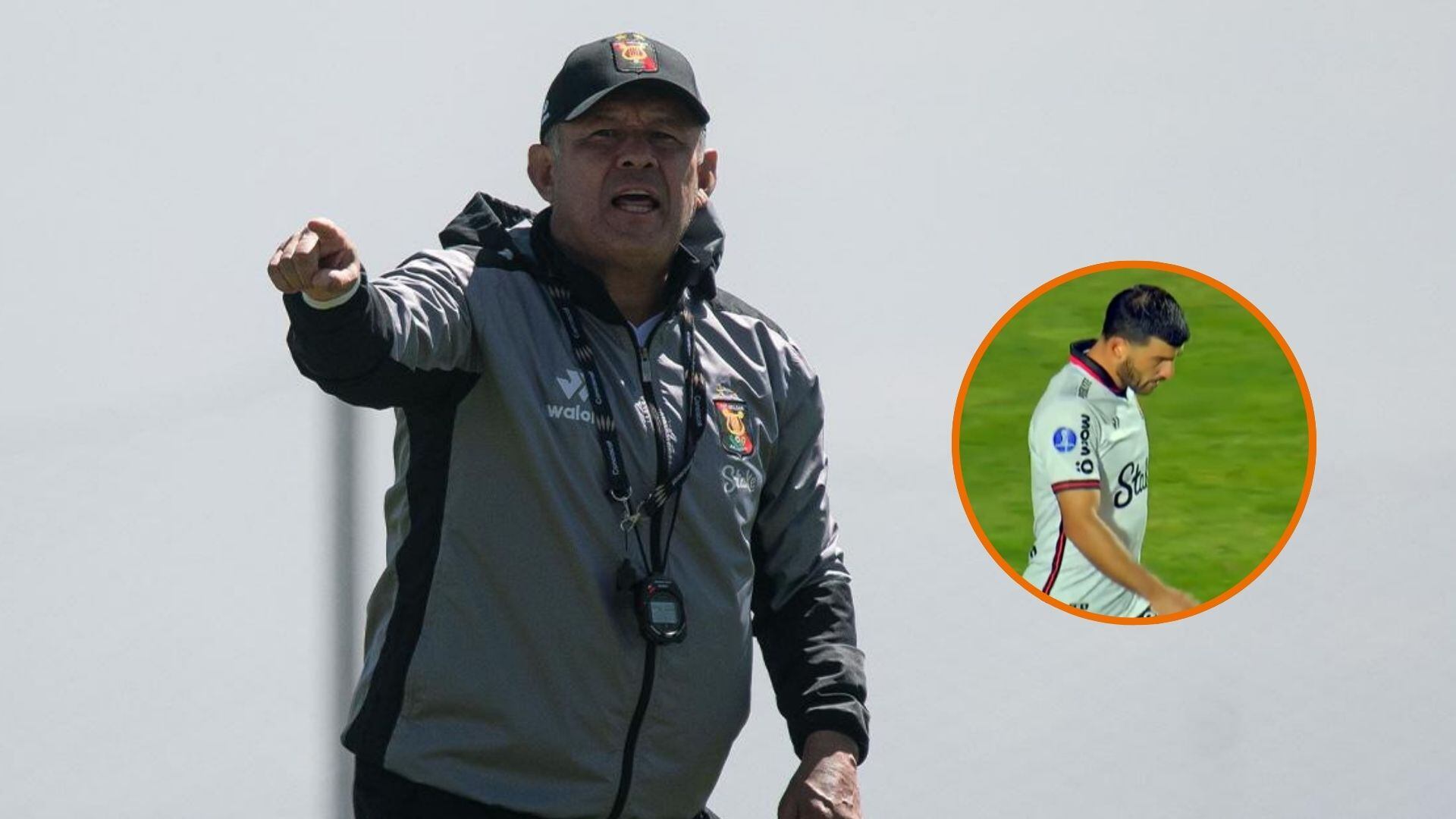 Juan Reynoso ratificó el preponderante rolde Bernardo Cuesta luego que erró su penal ante Cienciano. Crédito: Redes Melgar/DSports.