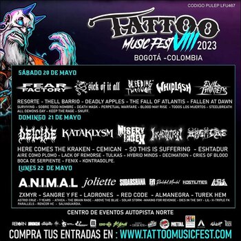 Bandas nacionales e internacionales se