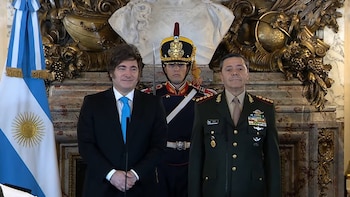 El teniente general Carlos Presti