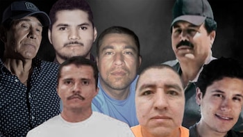 Los siguientes son siete narcotraficantes